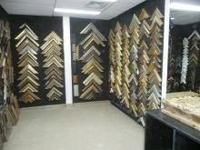 Our new framing showroom